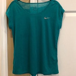 Nike green Dri-Fit top